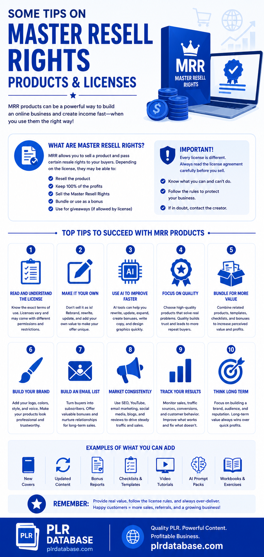 Some Tips on Master Resell Rights Products and Licenses Some Tips on Master Resell Rights Products and Licenses