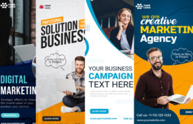 Business Vertical Ad Templates