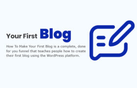 Your First Blog