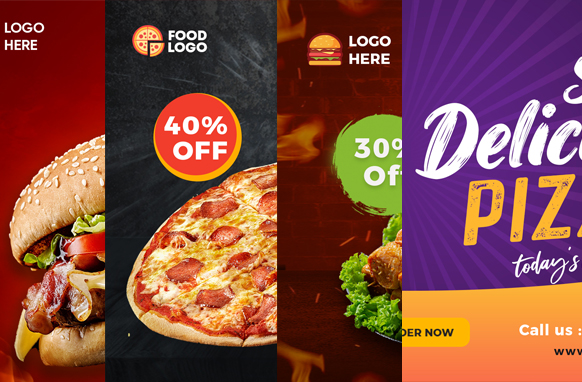 Food Horizontal Ad Templates