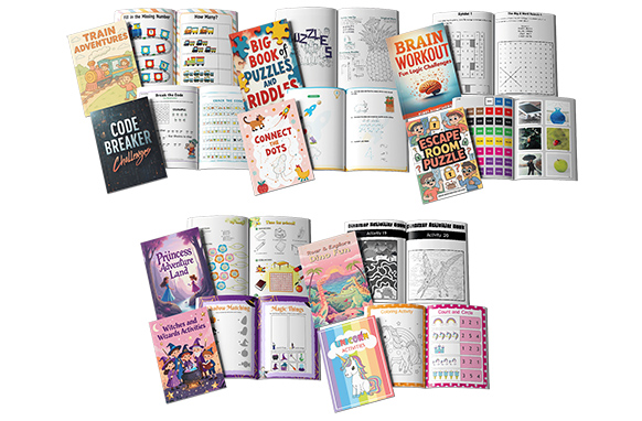 Brainy Kids Mega Adventure Pack – Puzzle and Logic