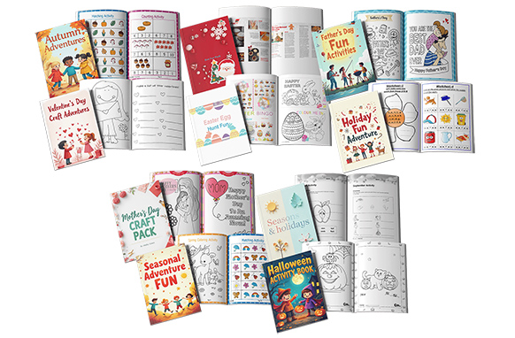 Brainy Kids Mega Adventure Pack – Seasonal and Holiday