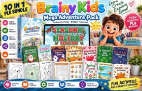 Brainy Kids Mega Adventure Pack – Seasonal and Holiday