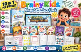 Brainy Kids Mega Adventure Pack – Creative and Imaginative