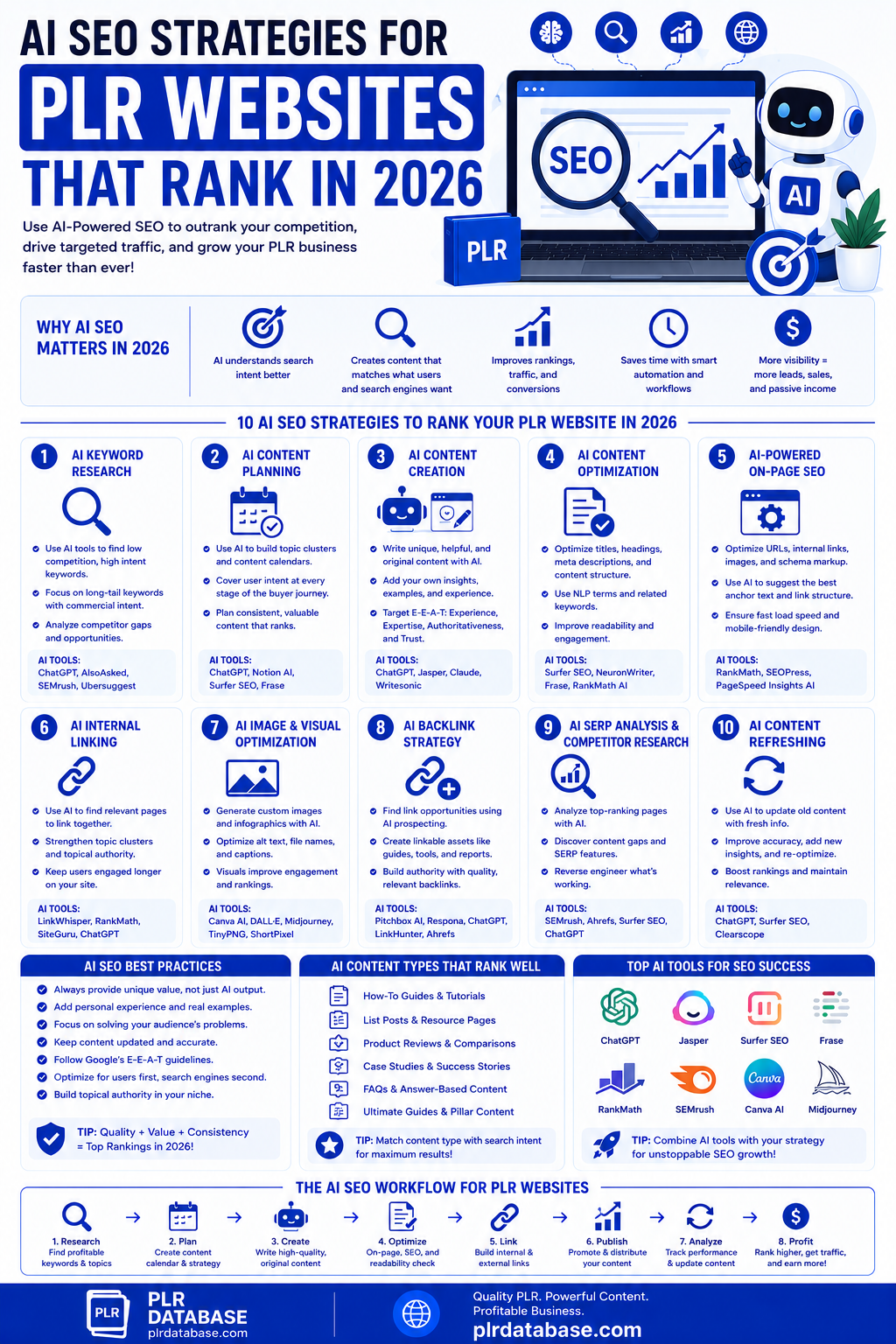 AI SEO Strategies for PLR Websites That Rank In 2026 AI SEO Strategies for PLR Websites That Rank In 2026