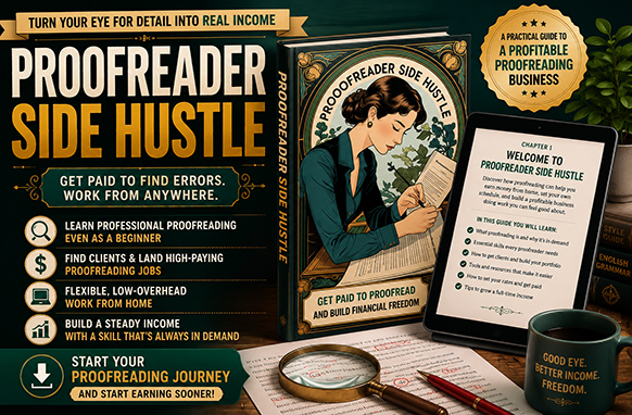 Proofreader Side Hustle