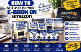 How To Self Publish Your E-Book on Amazon