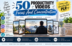 50 Productivity Videos – Focus And Concentration