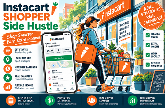Instacart Shopper Side Hustle