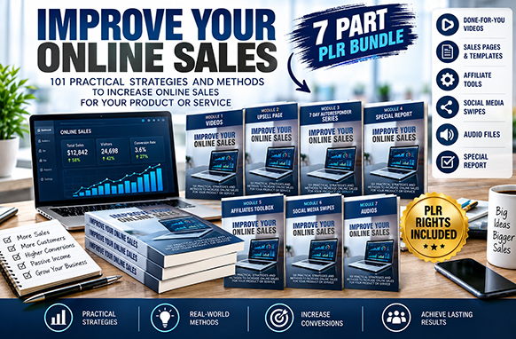 Improve Your Online Sales Upgrade Package