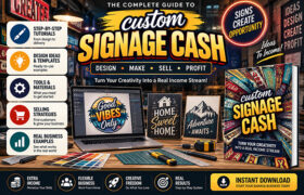 Custom Signage Cash