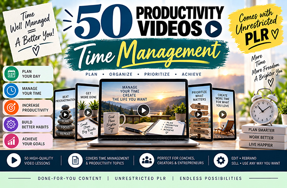 50 Productivity Videos – Time Management