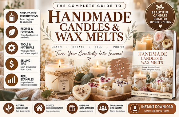 Handmade Candles and Wax Melts