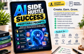 AI Side Hustle Success Profitable Prompts